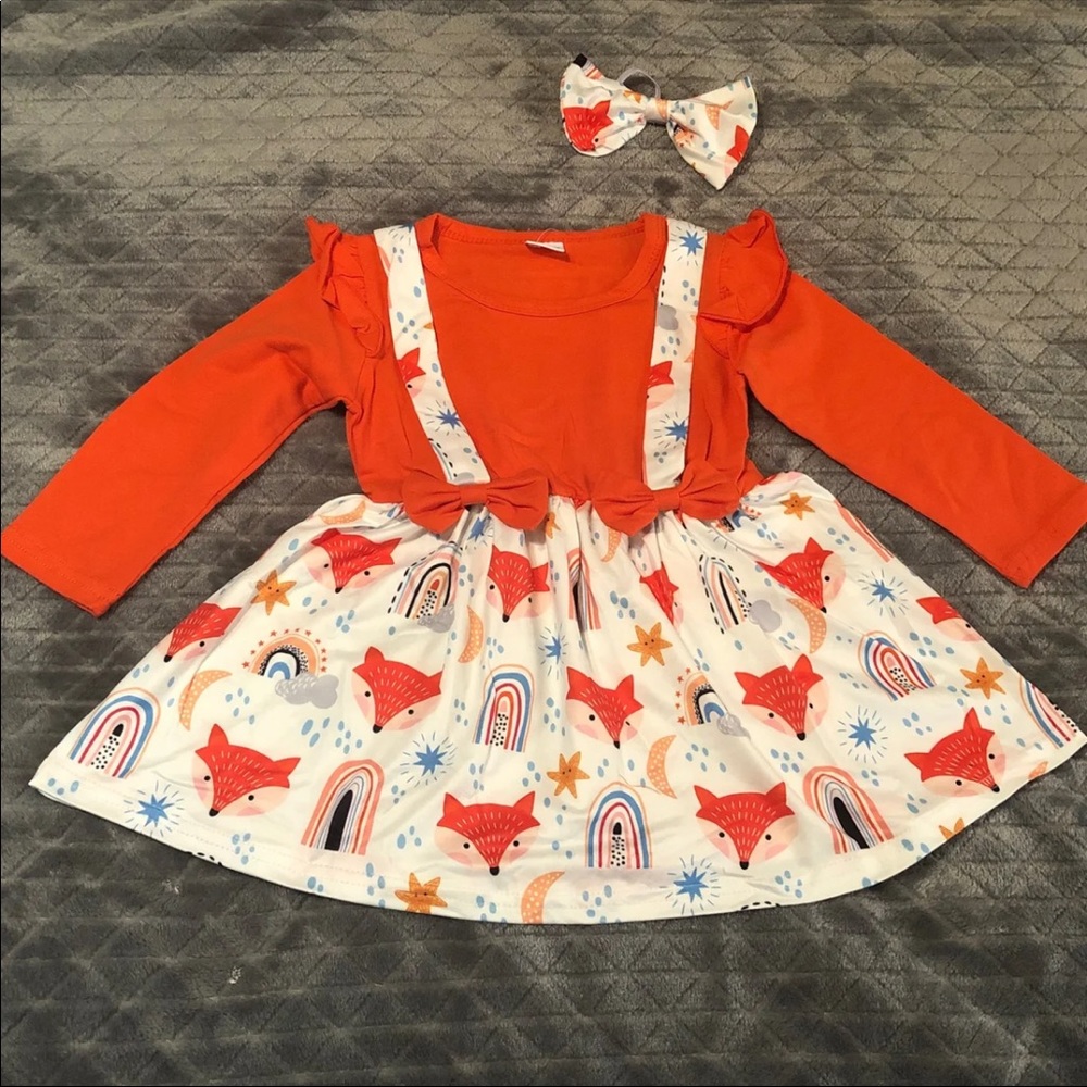 Baby girl 2 piece outfit size 12-18 Months